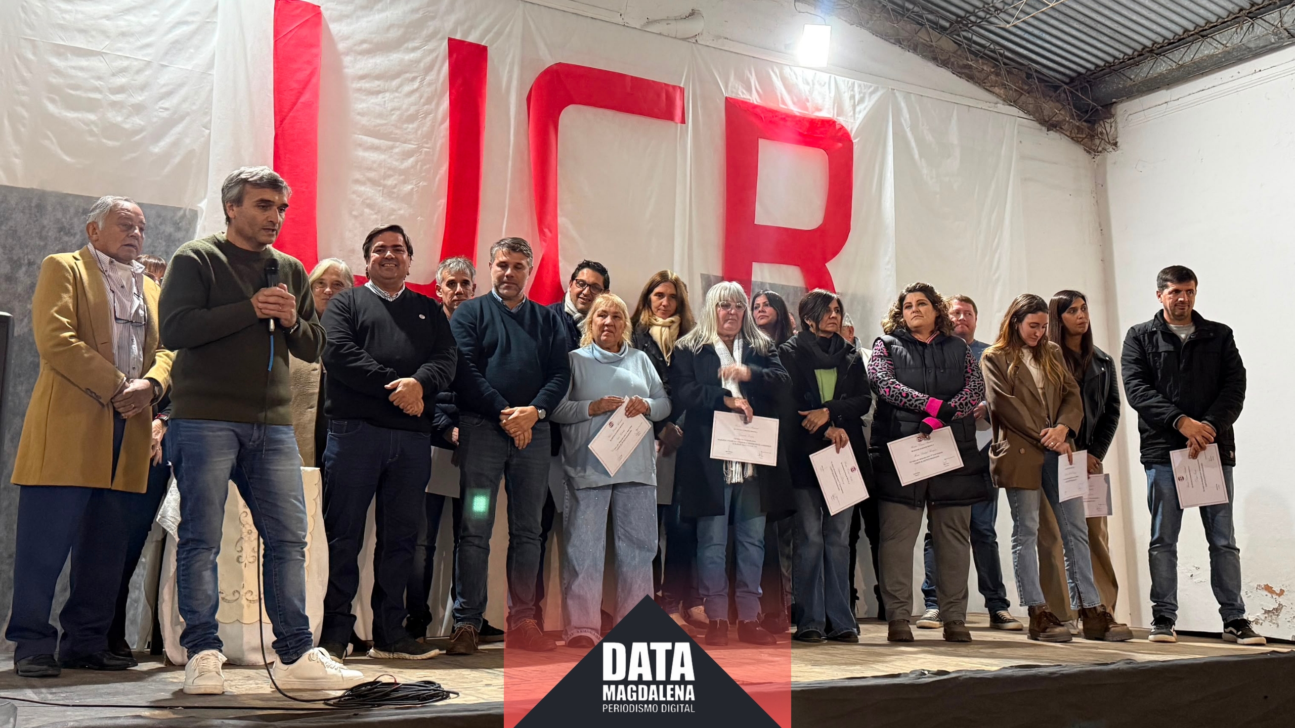 Con la casa colmada, la UCR juró autoridades en Magdalena
